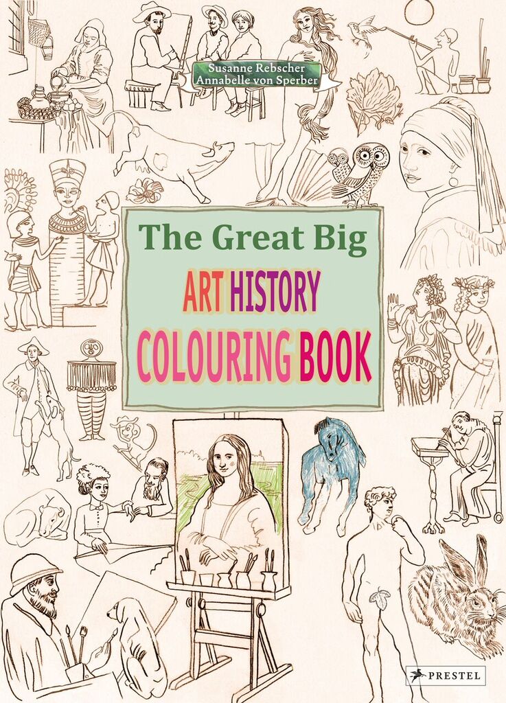 The Great Big Art History Colouring Book